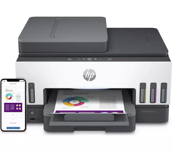 HP Smart Tank 7605 All-in-One Wireless Inkjet Printer