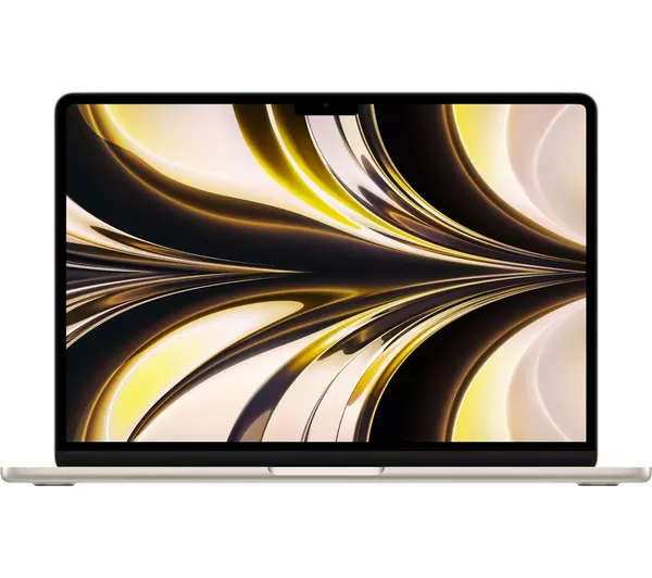 APPLE MacBook Air 13.6" (2022) - M2, 256 GB SSD, Starlight