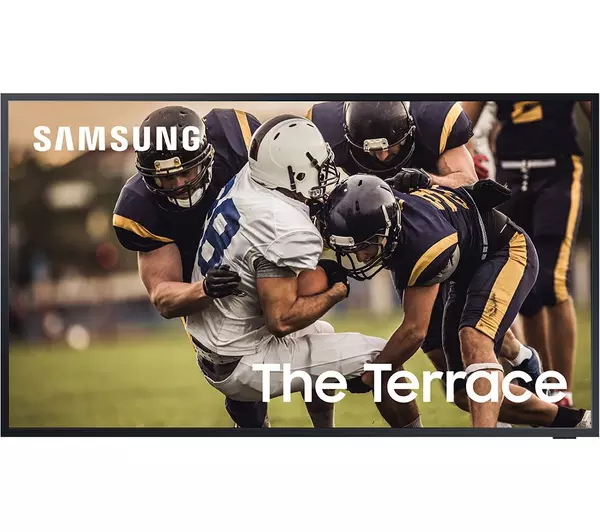 SAMSUNG The Terrace QE75LST7TGUXXU 75" Smart 4K Ultra HD HDR QLED Outdoor TV with Bixby & Alexa